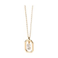 Collana PDPaola Donna MINI LETTERS in Argento CO01-530-U - CO01-530-U
